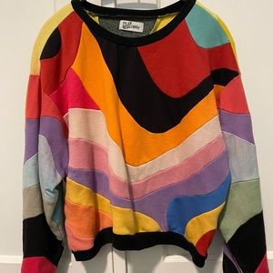 Tyler McGillivary rainbow size small sweatshirt